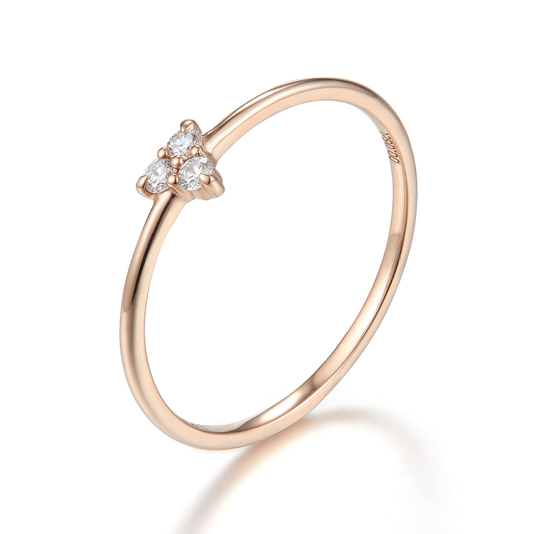 計3.758ct　ゴージャス　ラボグロウンダイヤモンド　リング 18k：オーダー】 ラボグロウンダイヤモンド ラボグロウンダイヤ